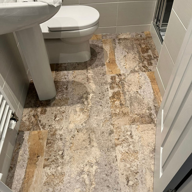Karndean Looselay LVT - Georgia - fitted in Bathroom