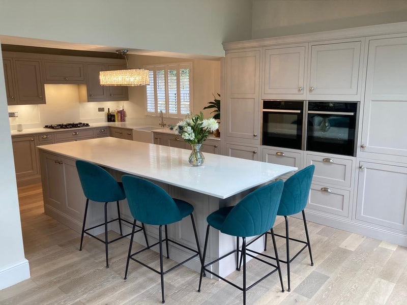 Atkinson Kirby Caledonian Collection Engineered Wood - Wyvis Smoked Oak - fitted in Kitchen