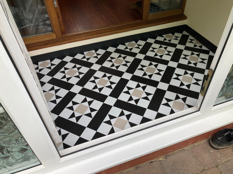 j2 Flooring Victorian LVT - Custom Colours - fitted in Entry